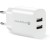 everActive Ładowarka sieciowa 2X USB 2,4A 12W Biała