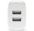everActive Ładowarka sieciowa 2X USB 2,4A 12W Biała