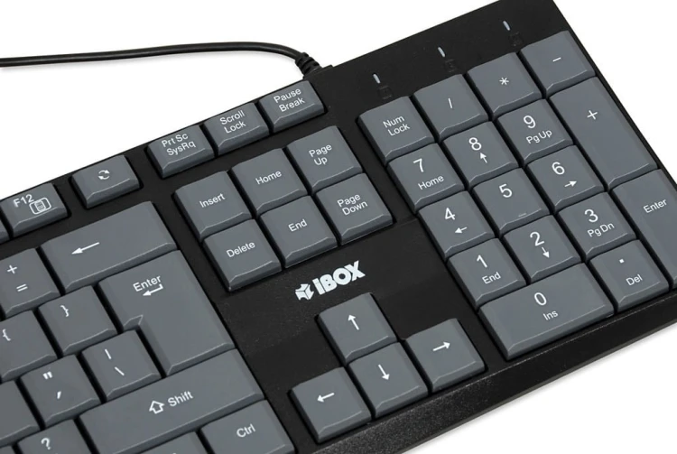 iBOX Klawiatura ERIS  Grey USB
