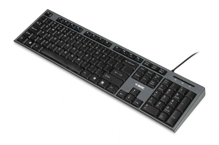 iBOX Zestaw klawiatura + mysz IBOX IKMS606 (USB 2.0; (US); czarna, optyczna; 800 DPI)