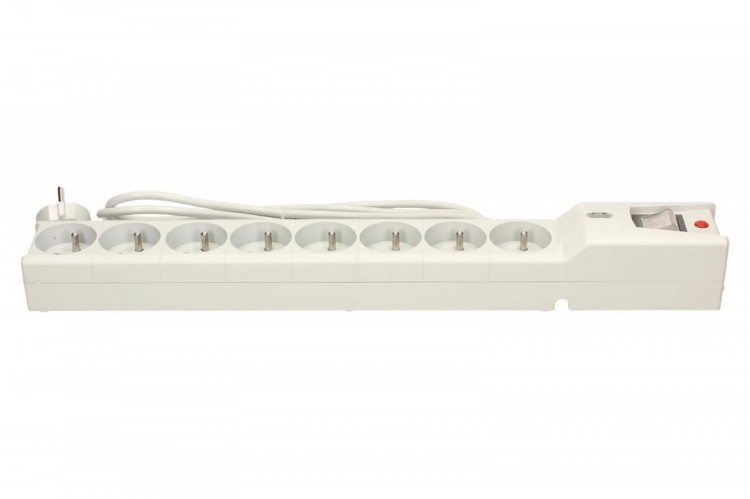 Lestar Listwa przeciwprzepięciowa LX 810, 1L, 1,5m, szara