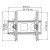 ART Uchwyt do TV LCD/LED/PLAZMA 32-100 100KG AR-08 regulacja w pionie
