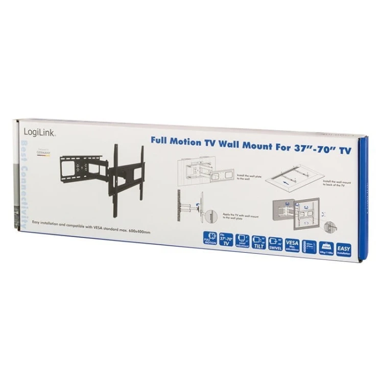 LogiLink Uchwyt ścienny LCD/LED 37-70, max. 50kg