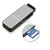 Hama Czytnik kart SD/microSD USB 3.0 srebrny