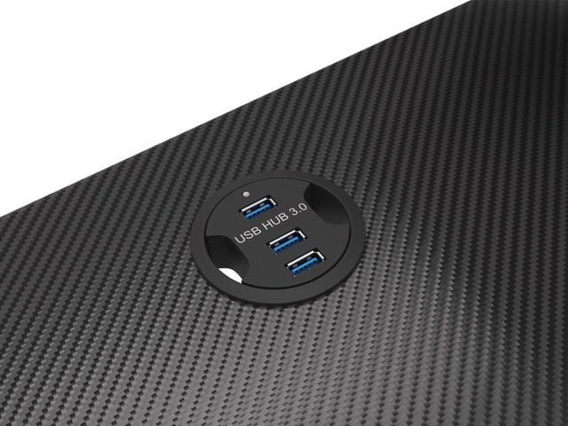 Natec Biurko dla gracza gamingowe Genesis Holm 300 podświetlenie RGB