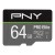 PNY Pamięć MicroSDXC 64GB P-SDU64GV31100PRO-GE
