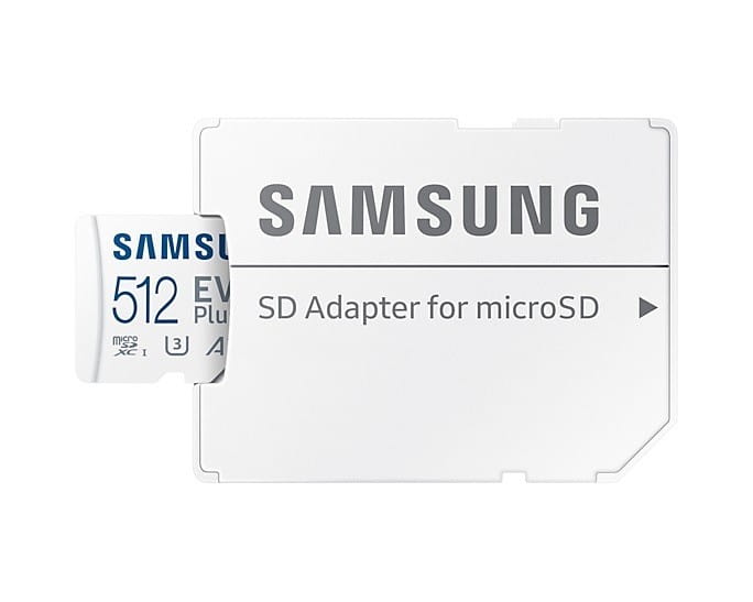 Samsung Karta pamięci microSD MB-MC512KA/EU 512GB EVO Plus + adapter