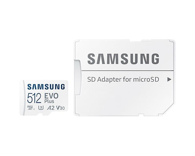 Samsung Karta pamięci microSD MB-MC512KA/EU 512GB EVO Plus + adapter