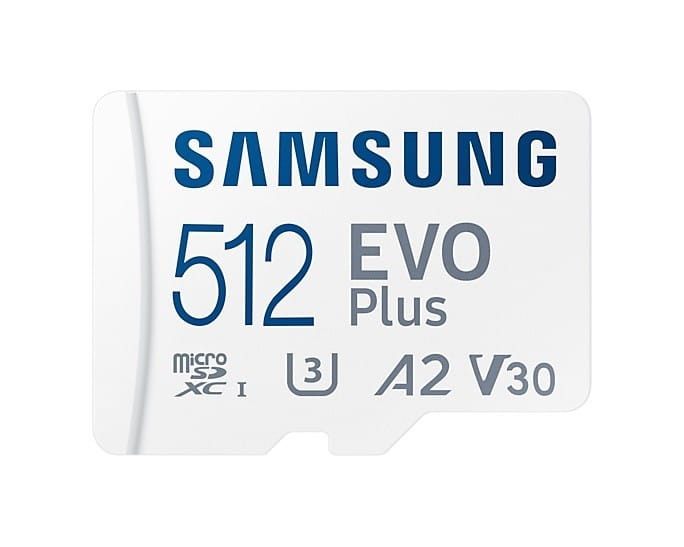Samsung Karta pamięci microSD MB-MC512KA/EU 512GB EVO Plus + adapter