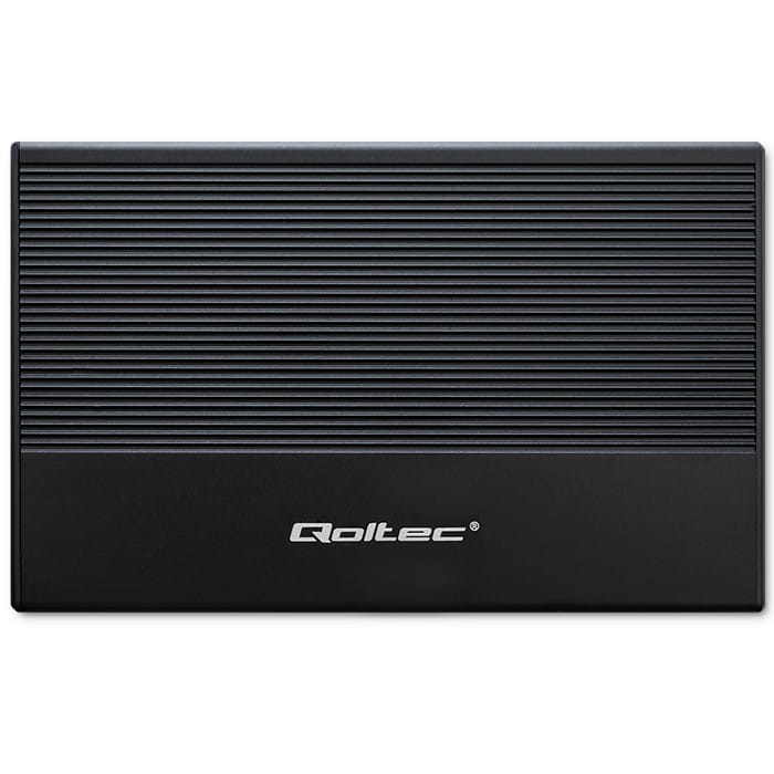 Qoltec Obudowa | Kieszeń na dysk SSD HDD 2.5 cala | SATA | USB 3.0 | Super  speed 5Gb/s | 2TB | Czarna