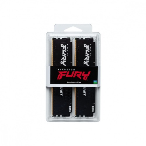 Kingston Pamięć DDR5 Fury Beast Black 32GB(2*16GB)/6000 CL36