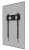 Neomounts Uchwyt ścienny LEVEL-750  (XL, 100 kg, portrait, kickstand)