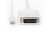 Digitus Kabel adapter Displayport 1080p 60Hz FHD Typ miniDP/DVI-D (24+1) M/M biały 2m