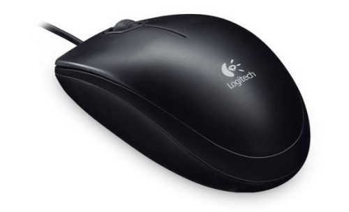 Logitech Mysz optyczna B100 OEM  910-003357 Black