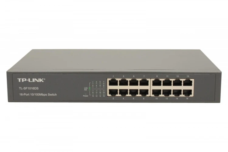 TP-LINK SF1016DS switch L2 16x10/100 Desktop