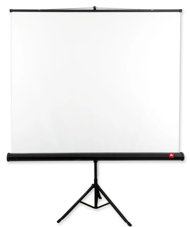 Avtek Ekran na statywie TRIPOD STANDARD 200 (1:1, 200x200cm, powierzchnia biała, matowa)