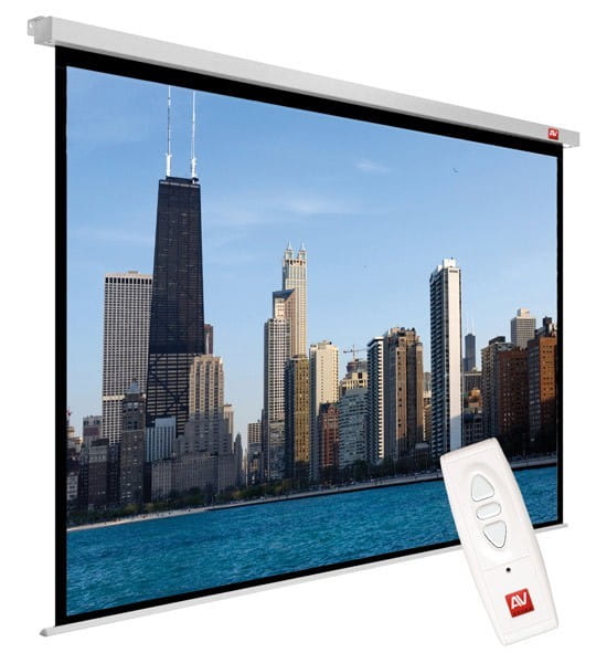 Avtek Ekran elektryczny Video Electric 300P (4:3, 300 x 227.5 cm, powierzchnia biała, matowa)