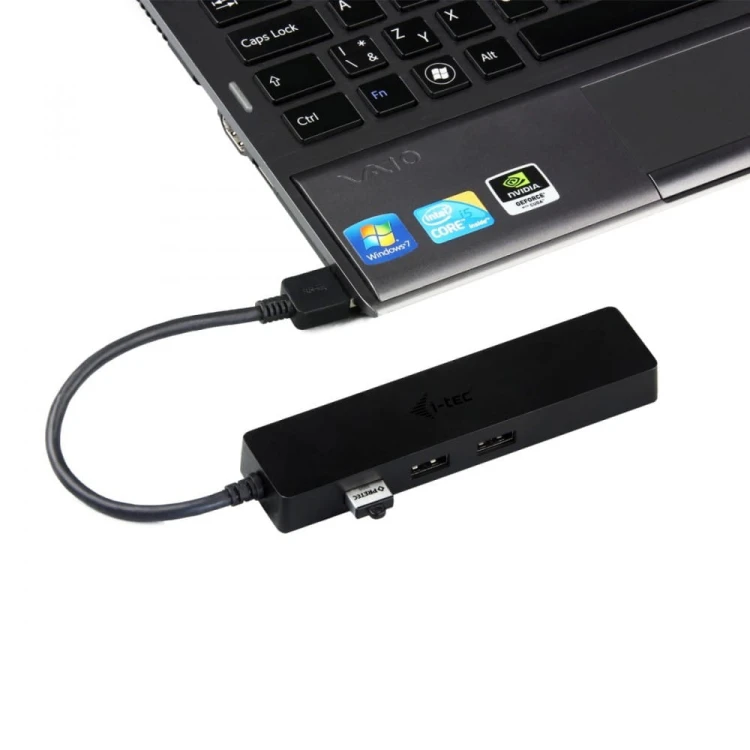i-tec USB 3.0 Slim HUB 3 Port + Gigabit Ethernet 10/100/1000