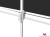 Maclean Ekran projekcyjny MC-712 150" 4:3 dwa statywy