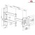 Maclean Uchwyt do telewizora  lub  monitora 13-27" 15 kg uniwersalny MC-719 czarny max vesa 100x100