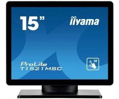 IIYAMA Monitor 15 T1521MSC-B1 POJEMNOŚCIOWY 10PKT.,TN,7H