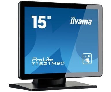 IIYAMA Monitor 15 T1521MSC-B1 POJEMNOŚCIOWY 10PKT.,TN,7H