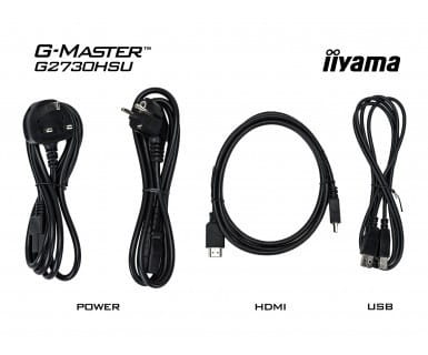 IIYAMA Monitor 27 G2730HSU-B1 TN,FHD 75Hz,HDMI,DP,USB, 1MS,