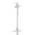 ART Uchwyt podwieszany 45-76cm do projektora P-107W 15KG Biały