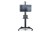 Digitus Stojak mobilny pojedynczy z półką, 1xLCD, max. 70", max. 50kg, VESA max. 600x400 pivot