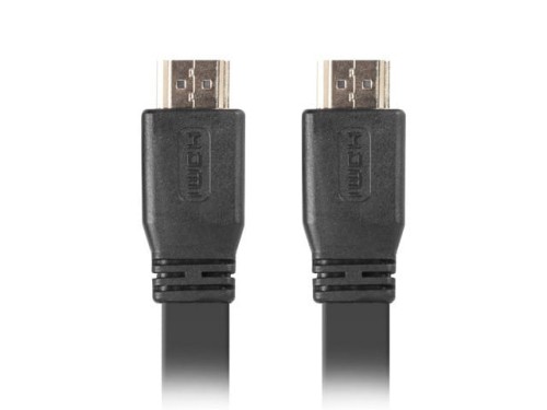 Lanberg Kabel HDMI-HDMI M/M v2.0 5m czarny płaski