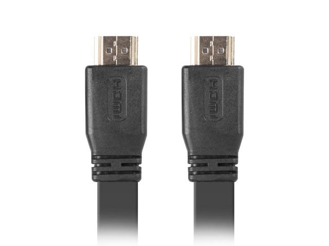 Lanberg Kabel HDMI-HDMI M/M v2.0 5m czarny płaski
