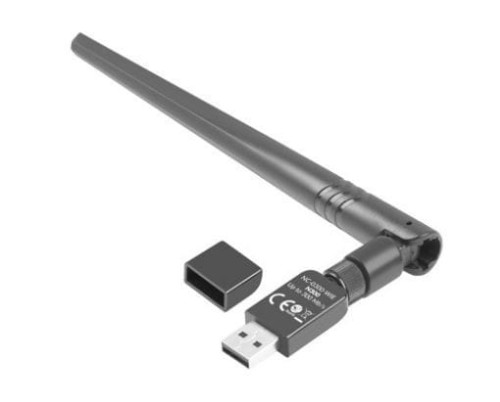 Lanberg Karta sieciowa USB N300 1+1 antena NC-0300-WIE