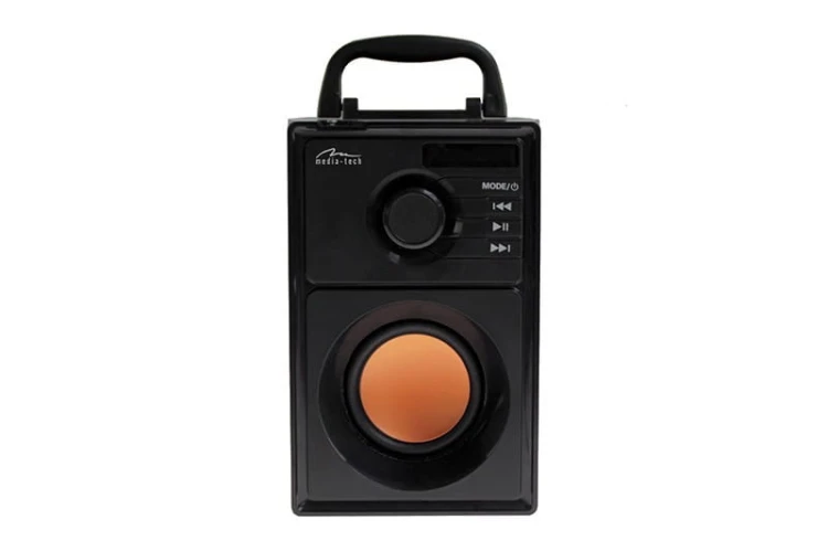 Media-Tech Głośnik BOOMBOX BT MT3145 Bluetooth 5.1+EDR/FM/MP3/MicroSD/USB/AUX/Pilot/USB-C/LED/RMS 15W/PMPO 600W