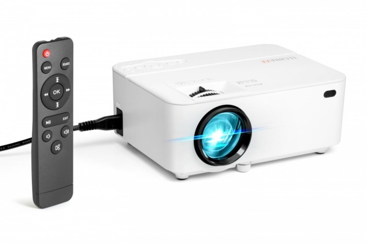 Technaxx Deutschland GmbH &amp; Co. KG Mini projektor przenośny z odtwarzaczem multimedialnym LED