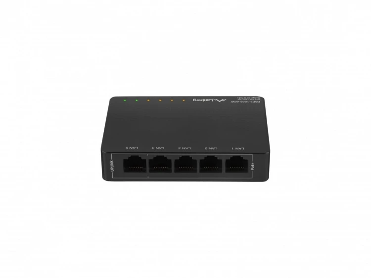 Lanberg Switch POE + Desktop 5 port 1GB DSP3-1005-60W