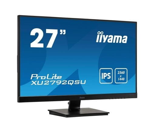 IIYAMA Monitor 27 cali XU2792QSU-B1 IPS,WQHD,DVI,HDMI,DP,USB3.0.FREESYNC