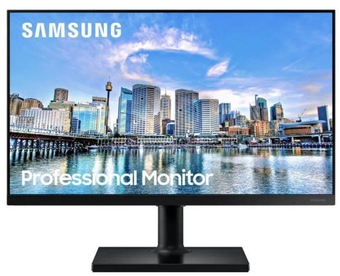 Samsung Monitor  24 cale T450FQ IPS 1920x1080 FHD 16:9 2xHDMI 1xDP 2xUSB 2.0 5ms 75Hz HAS+PIVOT płaski 3YOn-Site