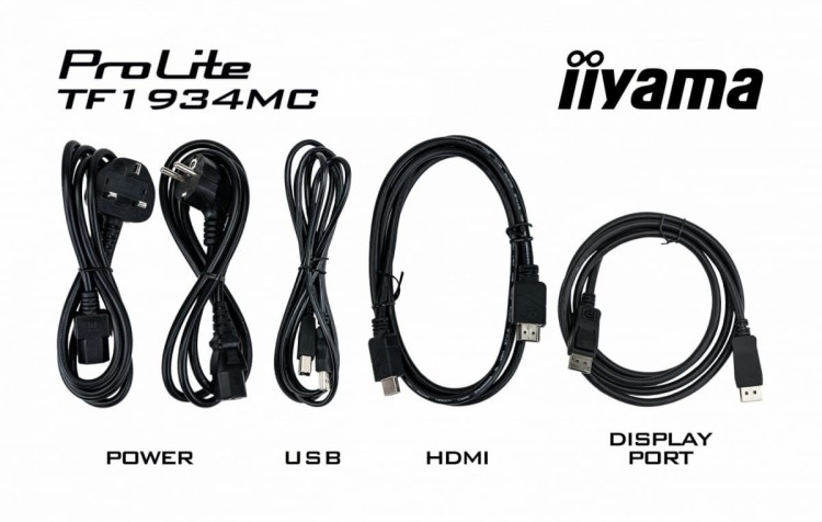 IIYAMA Monitor 19 TF1934MC-B7X IPS, poj. 10pkt. HDMI, DP, 5:4, IP65
