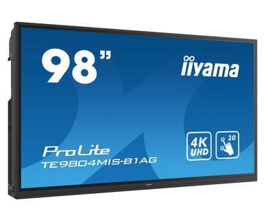 IIYAMA Monitor 98 cali TE9804MIS-B1AG PureTouch-IR,IPS,24/7,4K,USB-C