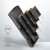 AXAGON EEM2-GTS2 Obudowa zewnętrzna aluminiowa bezśrubowa USB-C 3.2 Gen 2 M.2 NVMe &amp; SATA SSD + USB-A - USB-C redukcja
