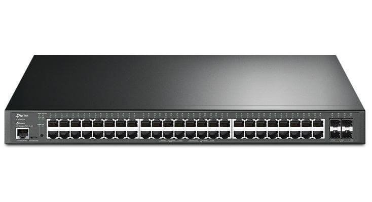 TP-LINK Przełącznik zarządzalny SG3452XP  48xGE PoE+ 4xSFP+