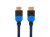 Savio Kabel HDMI 2.0 niebiesko-czarny 1,8m, GCL-02