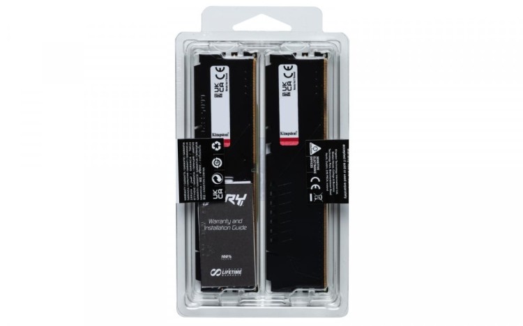 Kingston Pamięć DDR5 Fury Beast 32GB(2*16GB)/5600 CL36 czarna EXPO