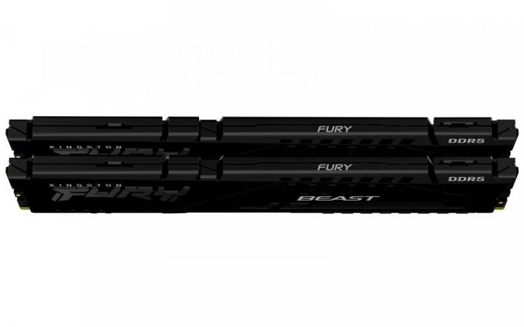 Kingston Pamięć DDR5 Fury Beast 32GB(2*16GB)/5600 CL36 czarna EXPO