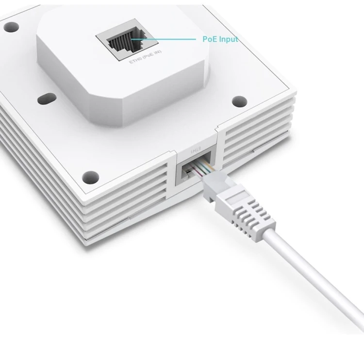 TP-LINK Punkt dostępowy TP-Link EAP650-Wall 2GE PoE AX3000