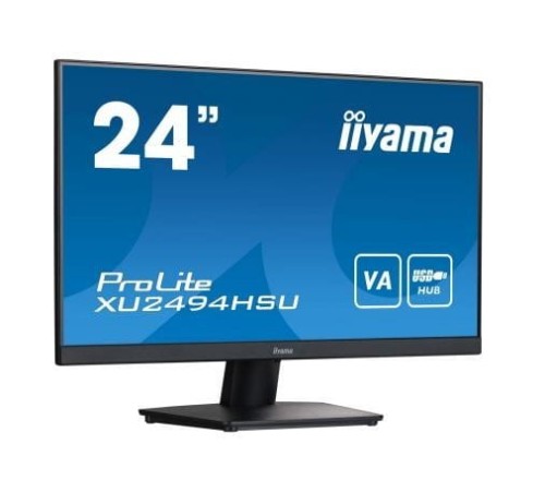 IIYAMA Monitor 23.8 cale XU2494HSU-B2 VA,FHD,HDMI,DP,2xUSB3.0,SLIM,2x2W