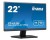 IIYAMA Monitor 21.5 cala XU2294HSU-B2 VA,FHD,HDMI,DP,USB3.0,2x2W,VESA