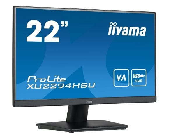 IIYAMA Monitor 21.5 cala XU2294HSU-B2 VA,FHD,HDMI,DP,USB3.0,2x2W,VESA