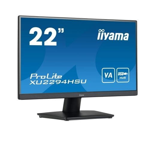 IIYAMA Monitor 21.5 cala XU2294HSU-B2 VA,FHD,HDMI,DP,USB3.0,2x2W,VESA
