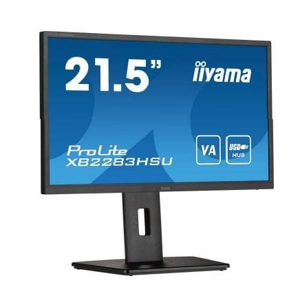 IIYAMA Monitor 21.5 cala XB2283HSU-B1 VA,HDMI,DP,2x2W,2xUSB,HAS,VESA